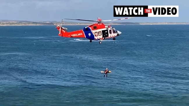 Barwon Heads cliff rescue