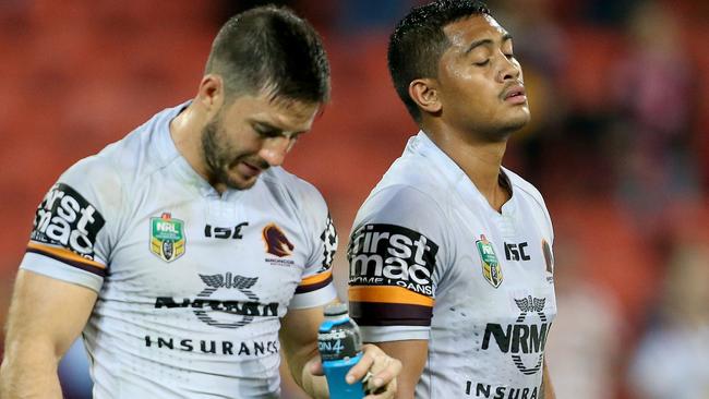 Ben Hunt and Anthony Milford for the Broncos.