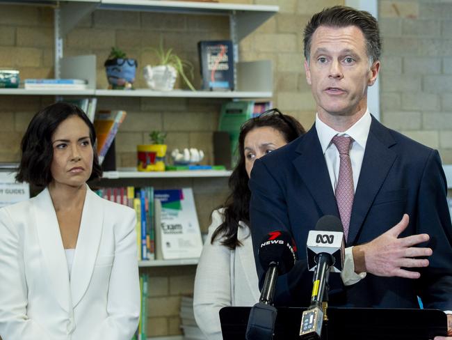 Premier Chris Minns spruiked vape detectors before the election as a way to crack down on students vaping but now Labor has walked back on that plan. Picture: NCA NewsWire