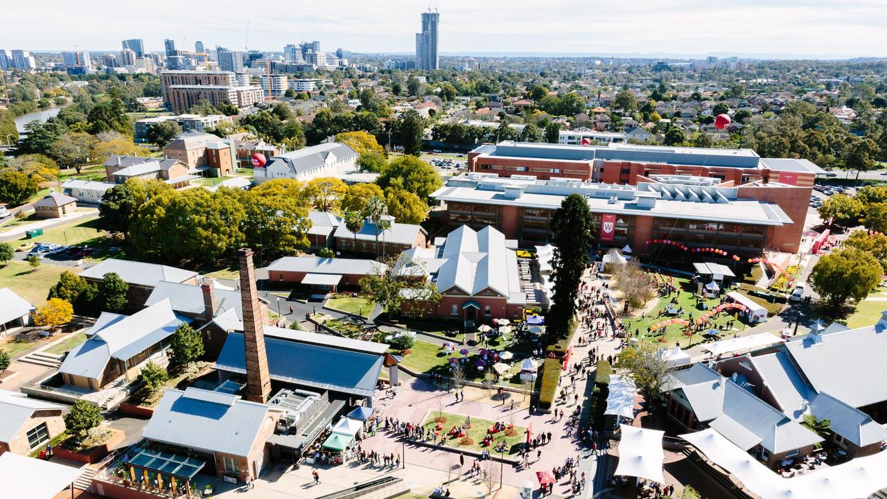 Western Sydney University slammed the ‘clumsy’ student caps. Picture: Supplied