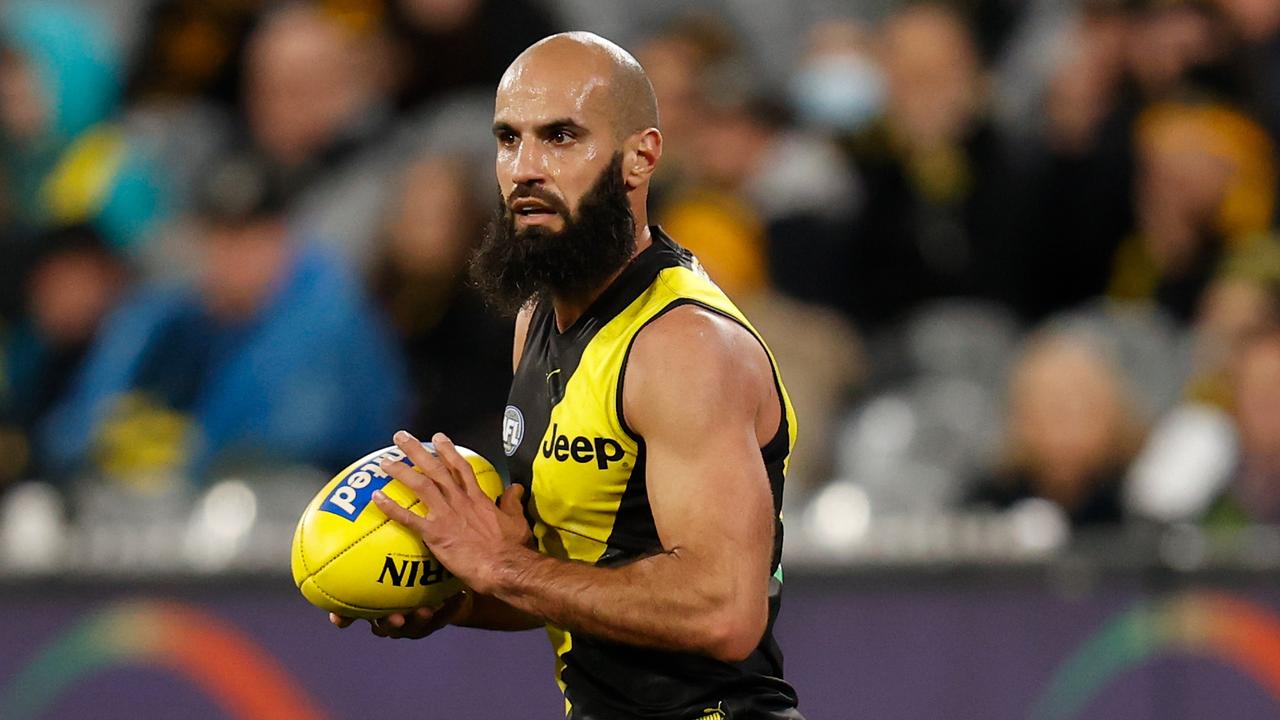 The are fears that Bachar Houli’s career could be over after suffering an ankle setback (Photo: Michael Willson/AFL Photos)