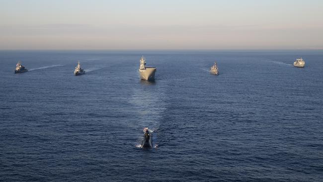 A joint Australian/Japanese naval exercise in 2016, the same year Japan missed out on the contract to build the Future Submarines.