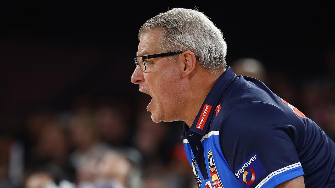 It hasn’t gone to plan for United head coach Dean Vickerman this season. Picture: Daniel Pockett/Getty Images