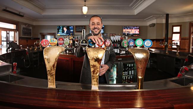 Sam Arnaout inside Hotel Steyne. Picture: Adam Yip.