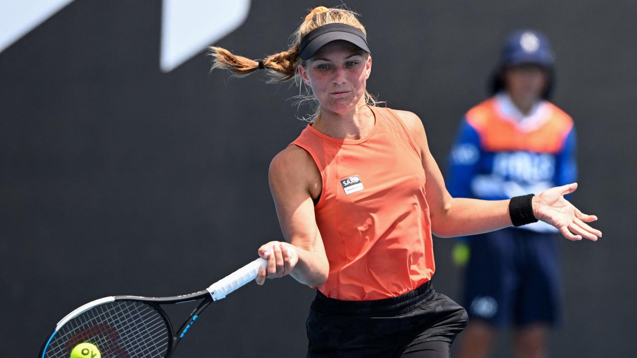 Inglis won 6-4 6-2 on Tuesday. Picture: MICHAEL ERREY/AFP