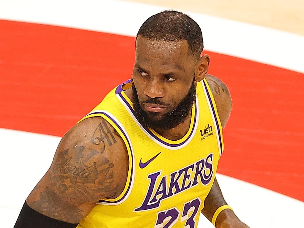 LeBron James’ LA Lakers will be a very different looking team next season. . (Photo by Kevin C. Cox/Getty Images)