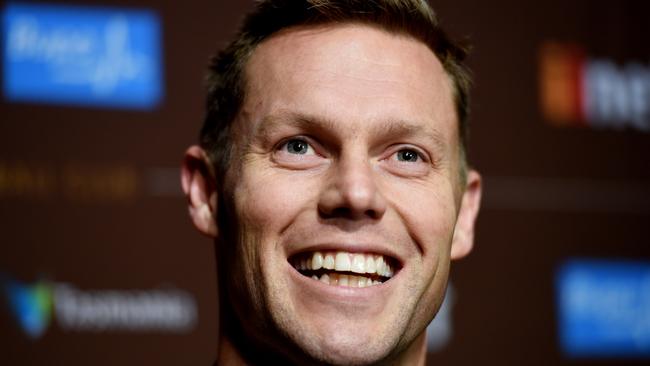 Hawthorn player Sam Mitchell was still smiling as he spoke to the media the day after the Brownlow Medal ceremony.