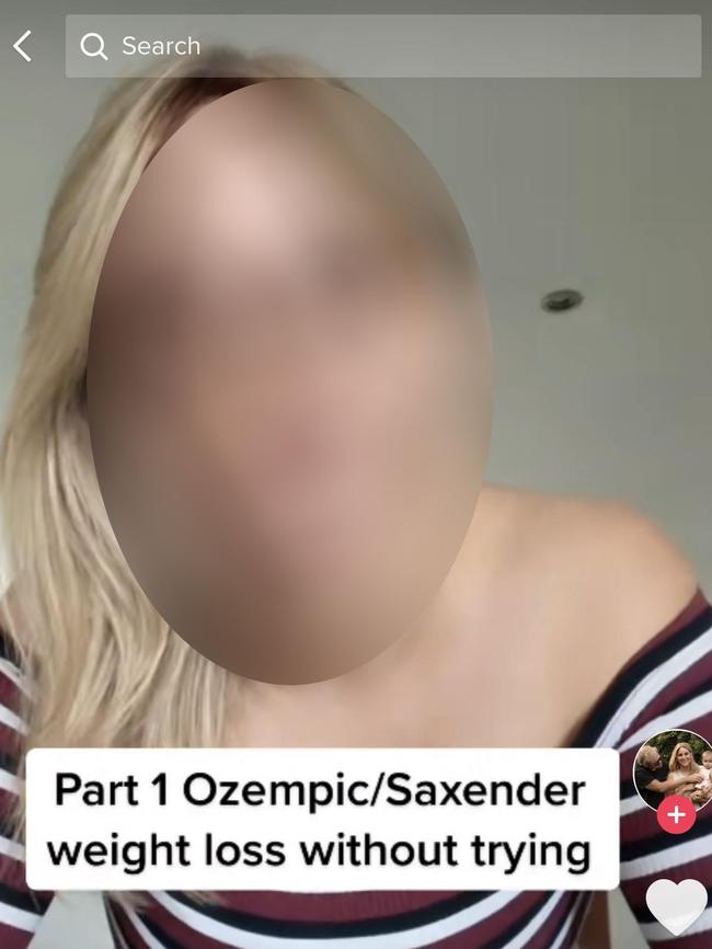 Social media influencers touting Ozempic drug for weight loss. Picture: Supplied