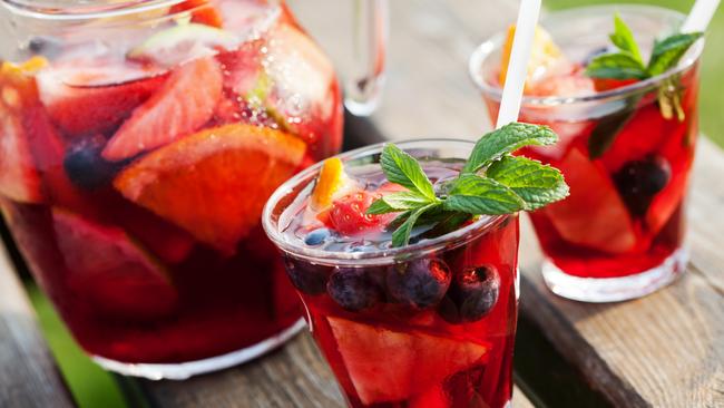 Nothing beats a refreshing sangria in summer.