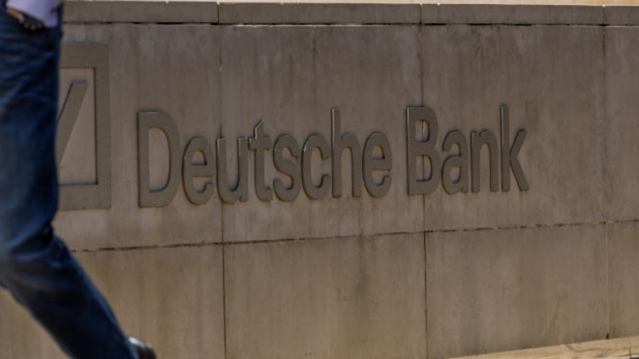 Deutsche Bank which has made a dire prediction for the 2023 economy. Picture: Jason Alden/Bloomberg via Getty Images