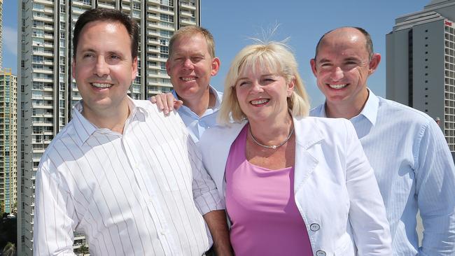 Coast MP’s Steve Ciobo, Karen Andrews and Stuart Robert won’t be present at the M1 funds meeting with the PM.