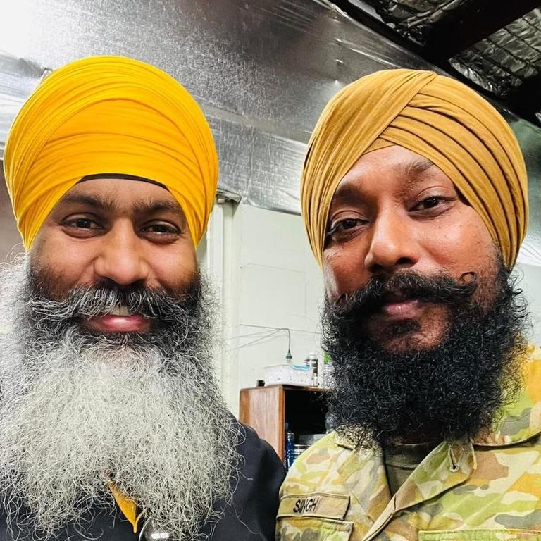 Mr Singh (left) said the apology left him ‘gobsmacked’. Picture: Instagram