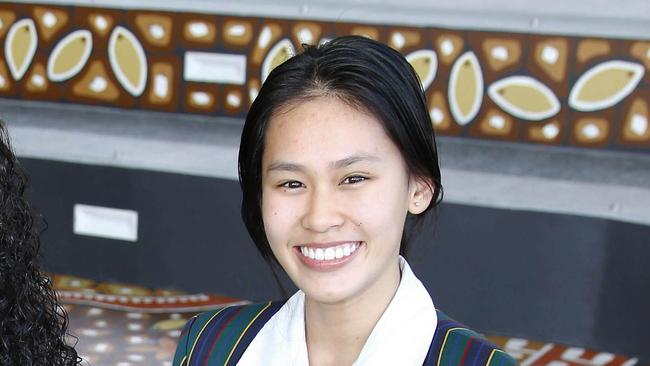 Jacinta Mai was one of only a handful of students in the state to receive the top ATAR score of 99.95. Picture: Tertius Pickard