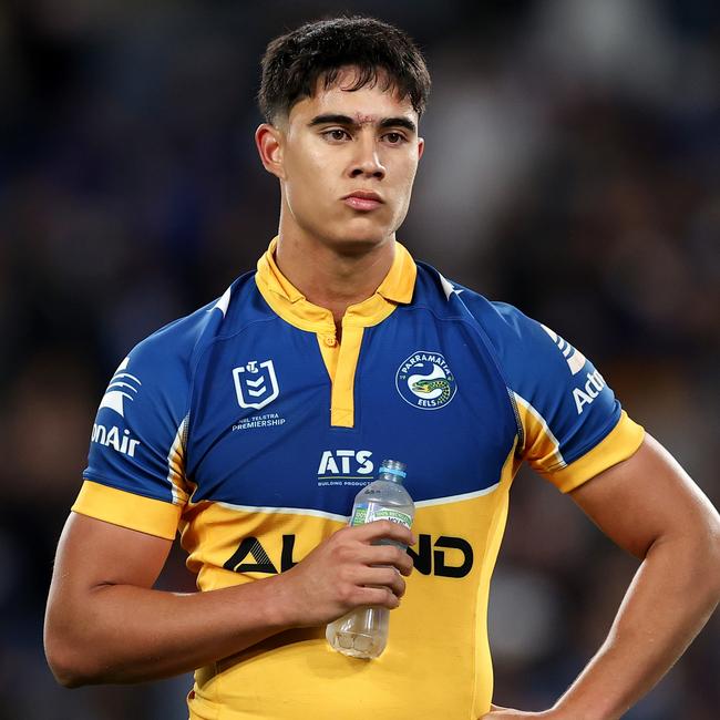 Blaize Talagi is a key cog in Parramatta’s future. Picture: Brendon Thorne/Getty Images