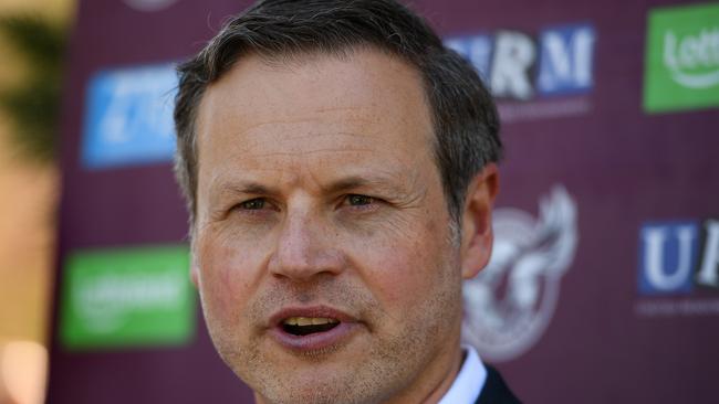 Manly Sea Eagles chairman Scott Penn. Picture: (AAP Image/Dan Himbrechts)