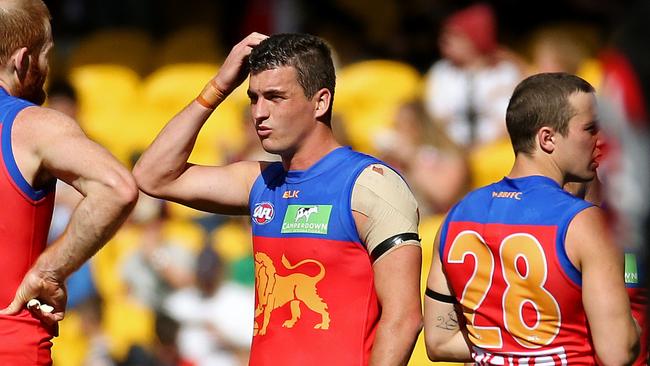 Tom Rockliff could retain the Brisbane Lions captaincy. Picture: Colleen Petch