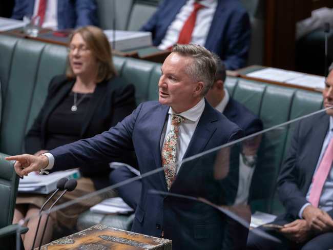 Energy Minister Chris Bowen Spruiks Labor Lifting Climate Outlook ‘by A Third In Our First Six 