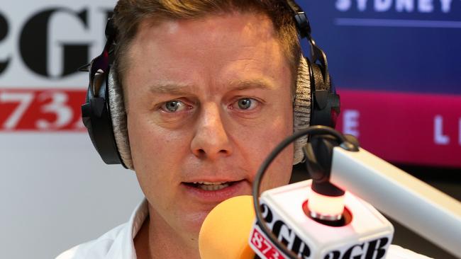 SYDNEY, AUSTRALIA -JUNE 05 2020; Ben Fordham in the 2GB Studio with new Panel producer Ryleigh Geddes in Sydney, Australia on JUNE 05 2020. Photo by Gaye Gerard/ Daily Telegraph