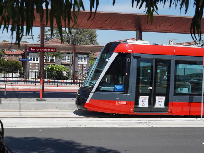 Supplied images Sydney Light Rail ,Kingsford Line opening .L3 Kingsford line February 2020