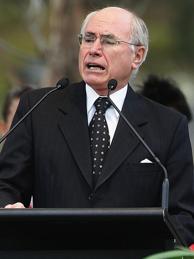 Former PM John Howard pushed through gun reform after the 1996 Port Arthur massacre.