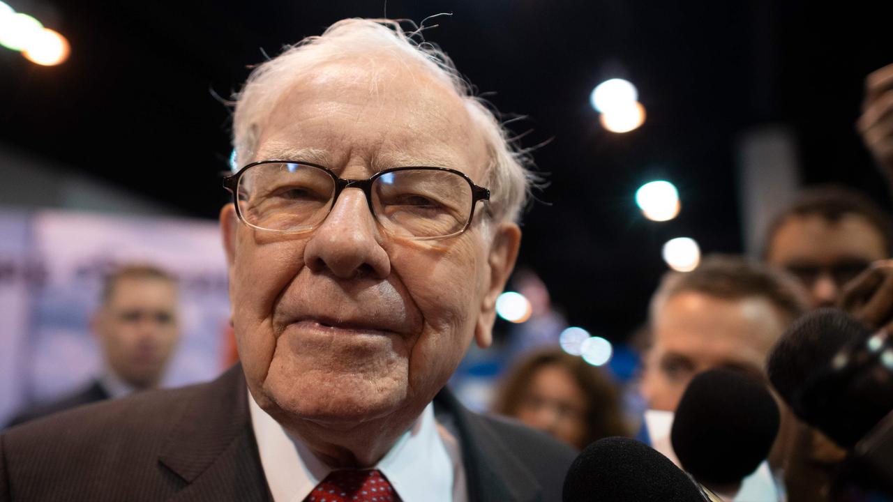 Berkshire Hathaway CEO Warren Buffett. Picture: AFP