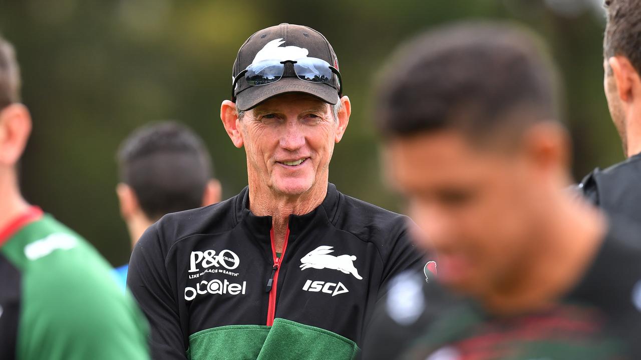 South Sydney coach Wayne Bennett.