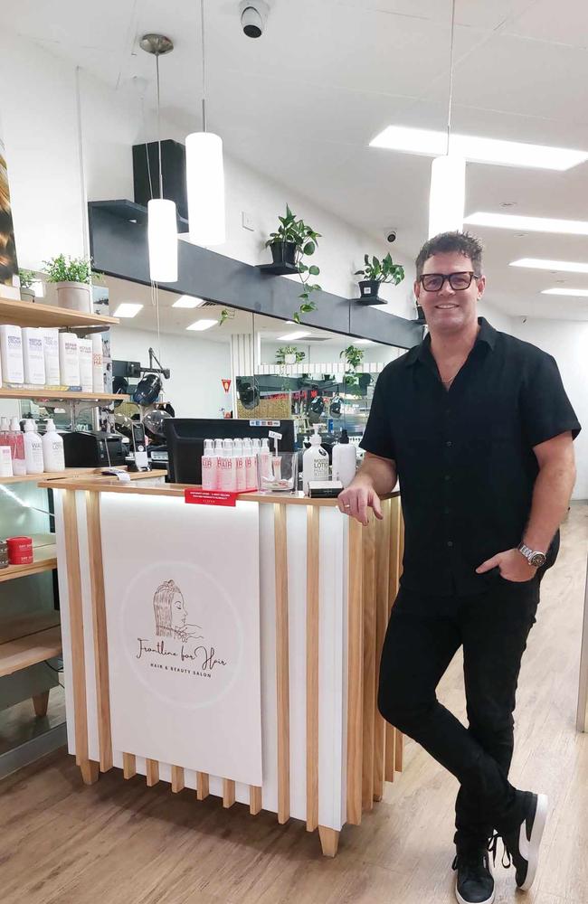 Mitch Gilmore, Frontline for Hair owner, Burleigh Waters. Picture: Supplied