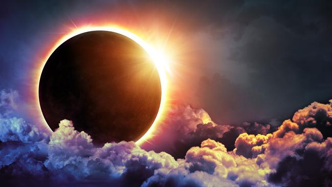 How the solar eclipse will affect the star signs. Picture: NASA