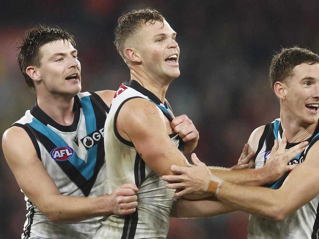 Carlton’s reluctance to part with pick 12 is making its attempt to land Houston difficult. Picture: Daniel Pockett/Getty Images