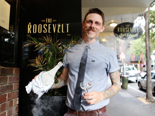 But some reminders of the old Cross remain. There is still a bar called The Roosevelt, on Orwell Street. Barman Alex Grossett keeps the cocktails fresh.