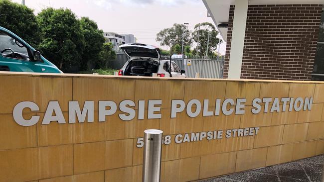 Officers from Campsie spoke to Homsi in Wollongong after the alleged Belmore incident on Monday. Picture: Lawrence Machado