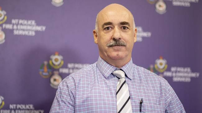 Detective Senior Sergeant Paul Morrissey said the alleged incident was believed to be connected to ongoing disputes in the West Daly region. Picture: Floss Adams.