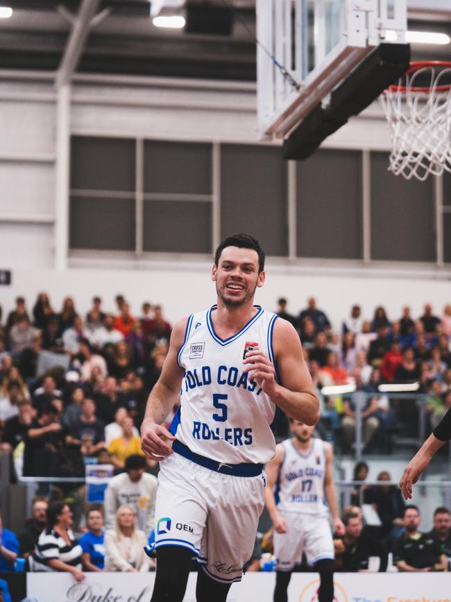 Captain Cadee lead the way for the Rollers. Photo: Trent Schwarz.