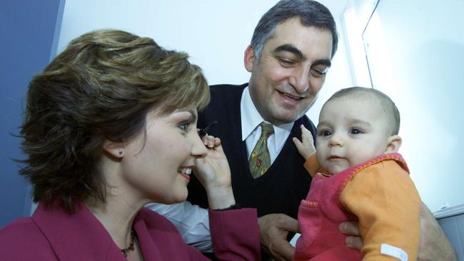 26 /07/02   111314Channel 7 news and weather Rosanna Natoli with her daughter Ruby and husband Joe who collects her from Rosanna before she goes on air.Pic by Nick FalconerPhoto: Nicholas Falconer / Sunshine Coast Daily