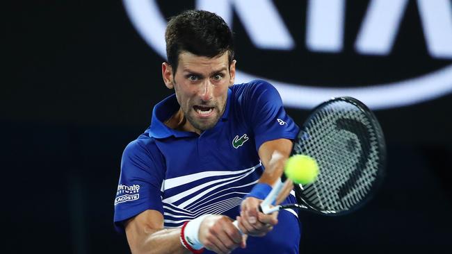 Tournament favourite and world no.1 Novak Djokovic. Picture: Getty Images