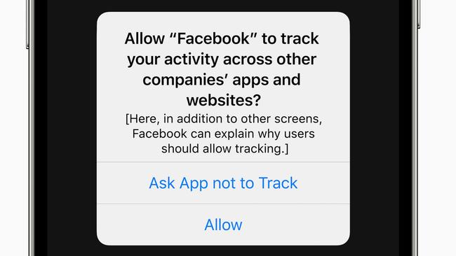 Apple will launch new privacy controls in its iOS 14.5 software in April 2021.