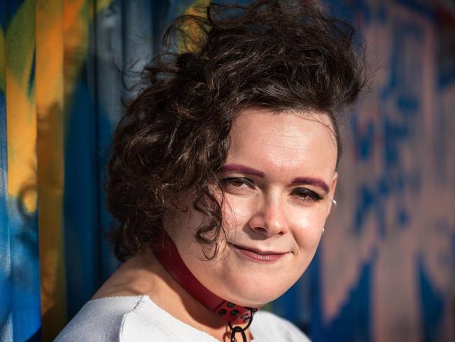 Kielan Meddick,25, has transitioned from a man to a woman and is sharing her story. Picture: Tony Gough