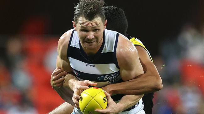 Danger helped the Cats to clearance dominance, but it didn’t translate on the scoreboard. Picture: Getty Images