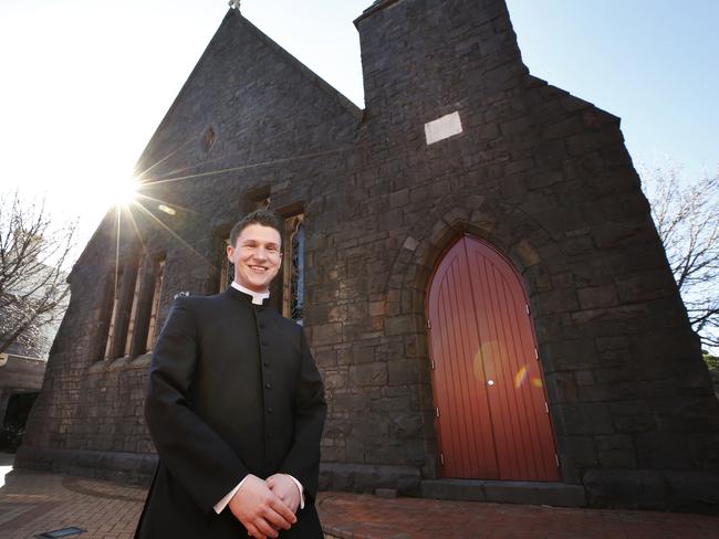 Marcus Goulding’s days days are full of prayer, study and music - he even deleted his Facebook account. Picture: David Caird