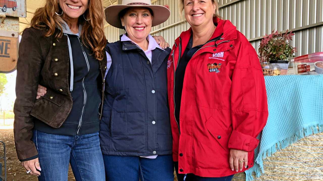 Robyn Bailey, Dianne Brumpton and Tracy Alder. Picture: Kim Kleidon