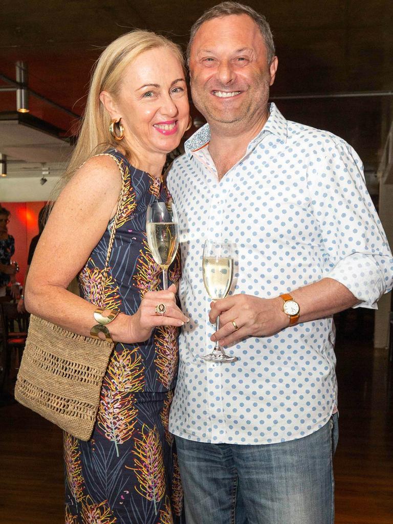 Karen and Keith Parsons at Bucci's seventh birthday celebrations. Picture: Stephen Archer