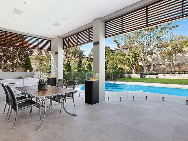 Smith’s new home has plenty of space to entertain. Picture: realestate.com.au