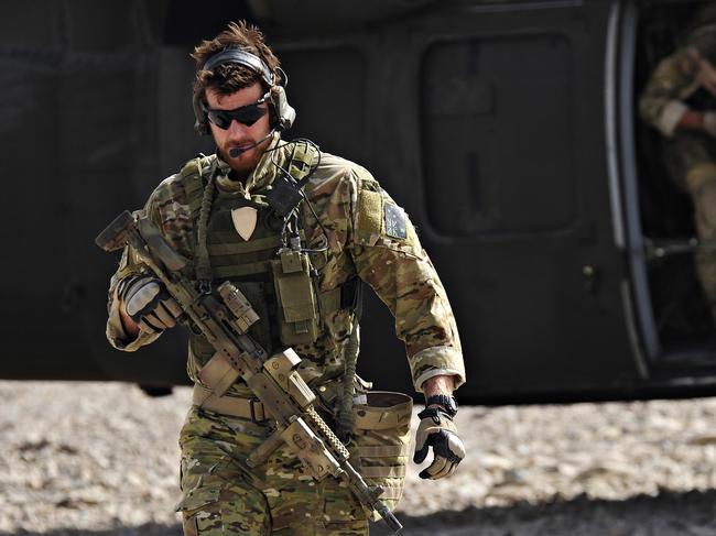 SAS Corporal Ben Roberts-Smith in Afghanistan in 2010.