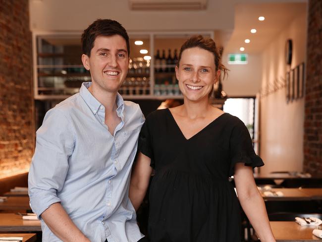 SUNDAY TELEGRAPH - 15/11/18Delicious 100 winners Josh and Julie Niland inside their restaurant 