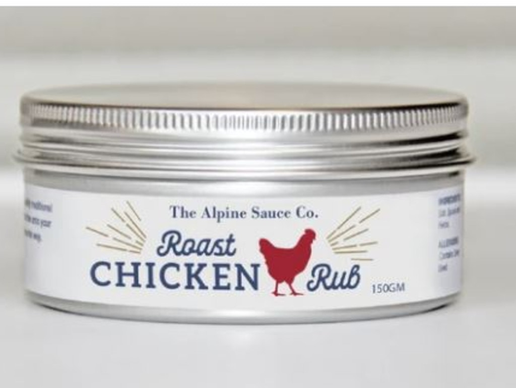 The Alpine Sauce serves up more than just Memphis Style BBQ sauce, like its Roast Chicken Rub. Picture: Supplied