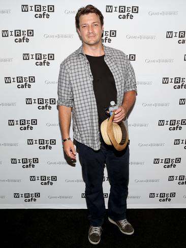 Fillion kept it casual at Comic Con in San Diego last month. Picture: Getty