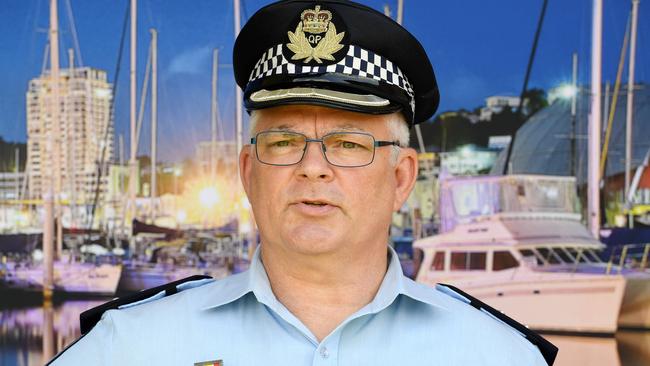 Chief Superintendent Craig Hanlon has slammed the attack as “cowardly”. Picture: Shae Beplate.