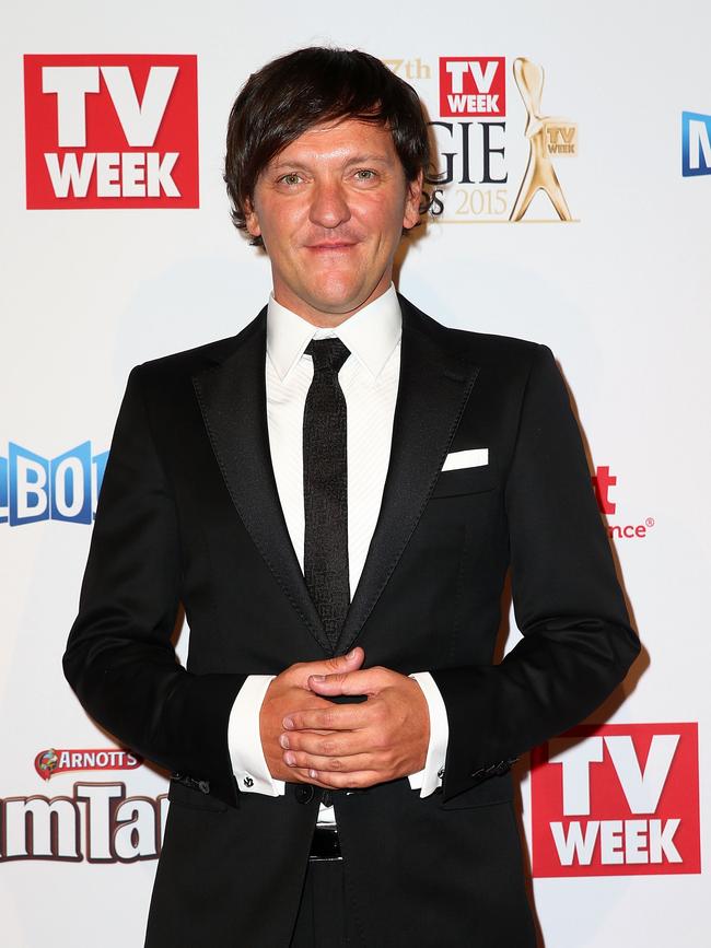 Chris Lilley on the red carpet at the 2015 Logie Awards at Crown Casino in Melbourne. Picture: Getty