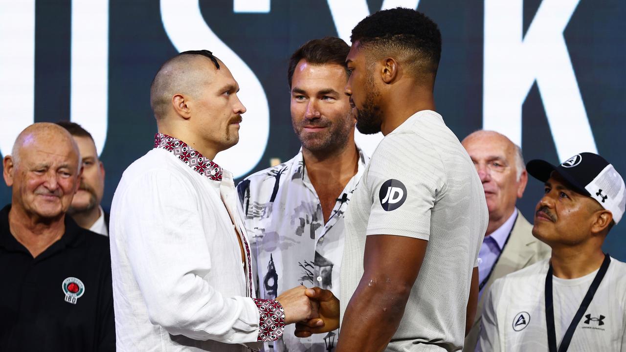 Boxing 2022 Anthony Joshua vs Oleksandr Usyk how to watch when