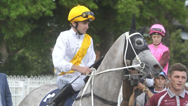 Matthew McGuren rode Matthew Dunn's Gracie Bell to second at the Country Championships qualifying heat moved from Coffs Harbour to Grafton's Clarence River Jockey Club on Thursday, February 20.